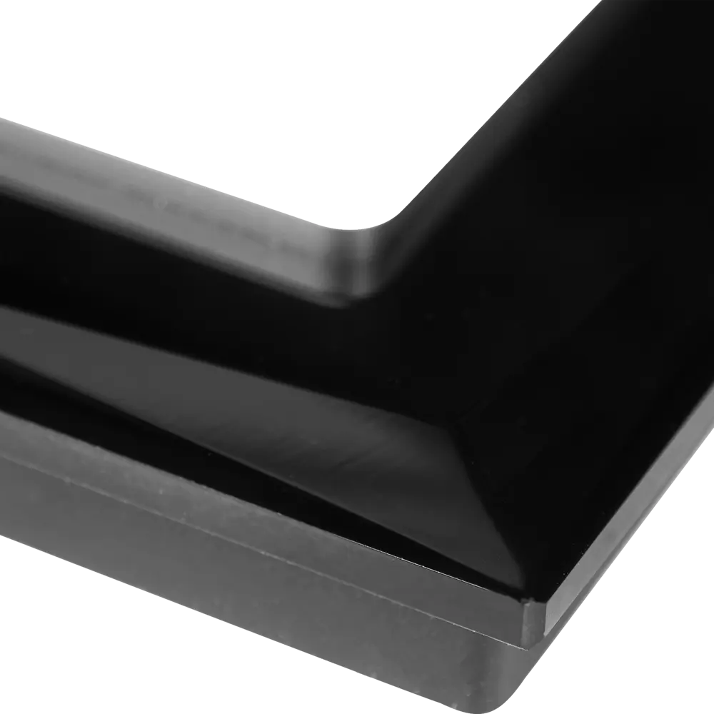 Рамка для розеток и выключателей Werkel Diamant 2 поста, цвет чёрный STLM-2085733 - Вид №2