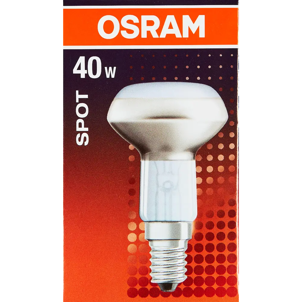 Лампа накаливания Osram спот R50 40 Вт свет тёплый белый 11963945 STLM-2102728  - Вид №3