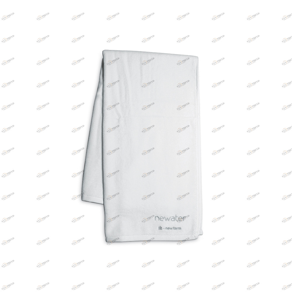 Белое полотенце 100х150 см  NEWFORM Италия 66910.85.013