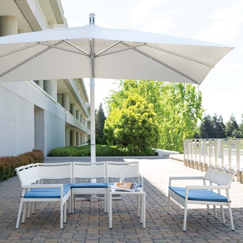 JANUS et Cie Прямоугольный зонт с боковой стойкой Janus umbrella sun-id-1420976 - Вид №3