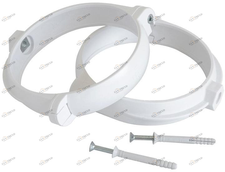 First Corporation Кронштейны для круглых труб с винтами и заглушками La ventilazione Stv2100b