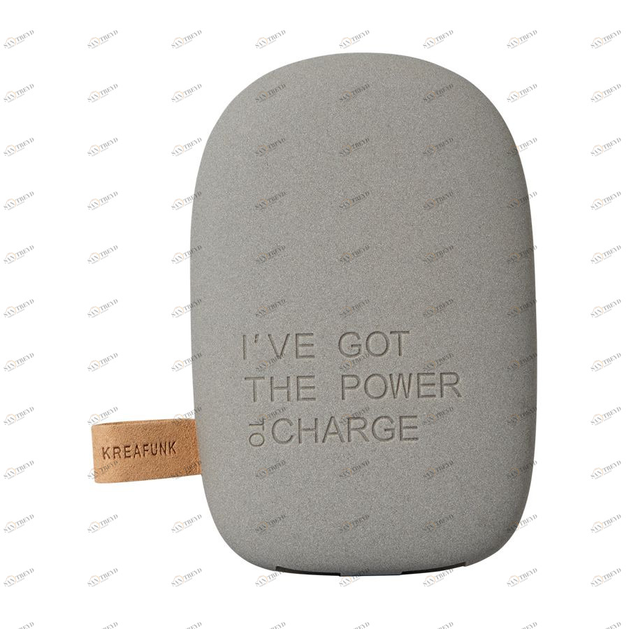 Аккумулятор внешний  toCHARGE тёмно-серый KREAFUNK KFSK79