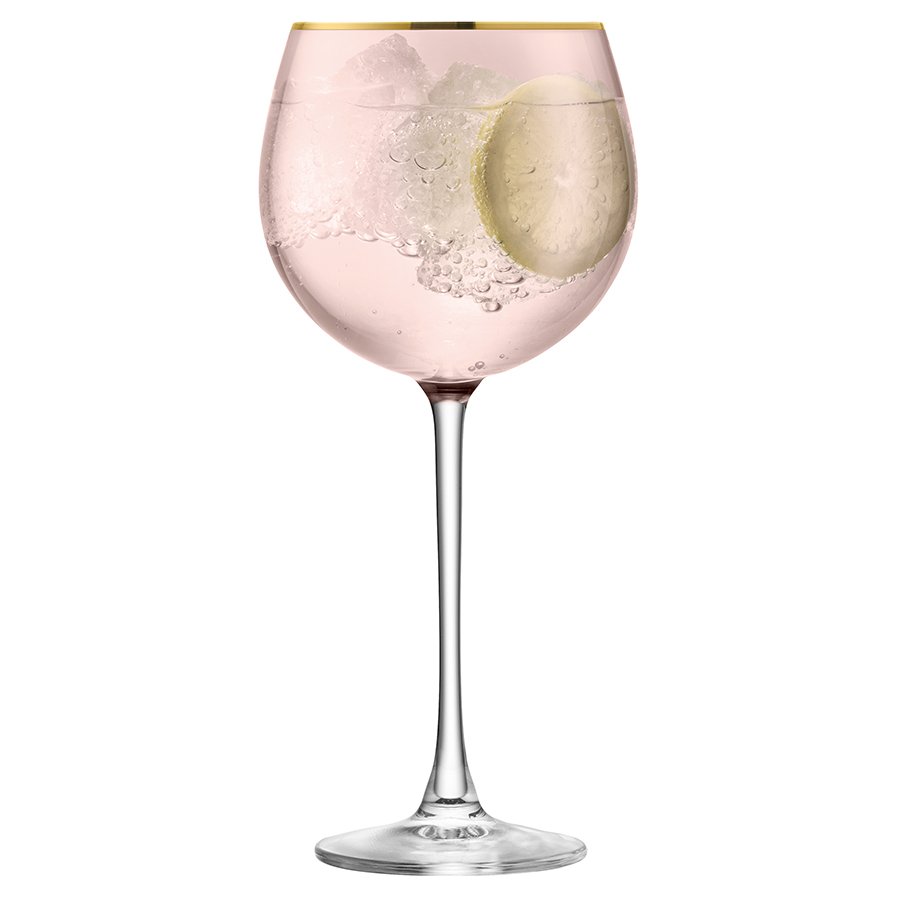 Набор из 2 круглых бокалов 525 мл коричневый Sorbet LSA INTERNATIONAL SORBET 00-3863173 Коричневый;прозрачный  - Вид №2