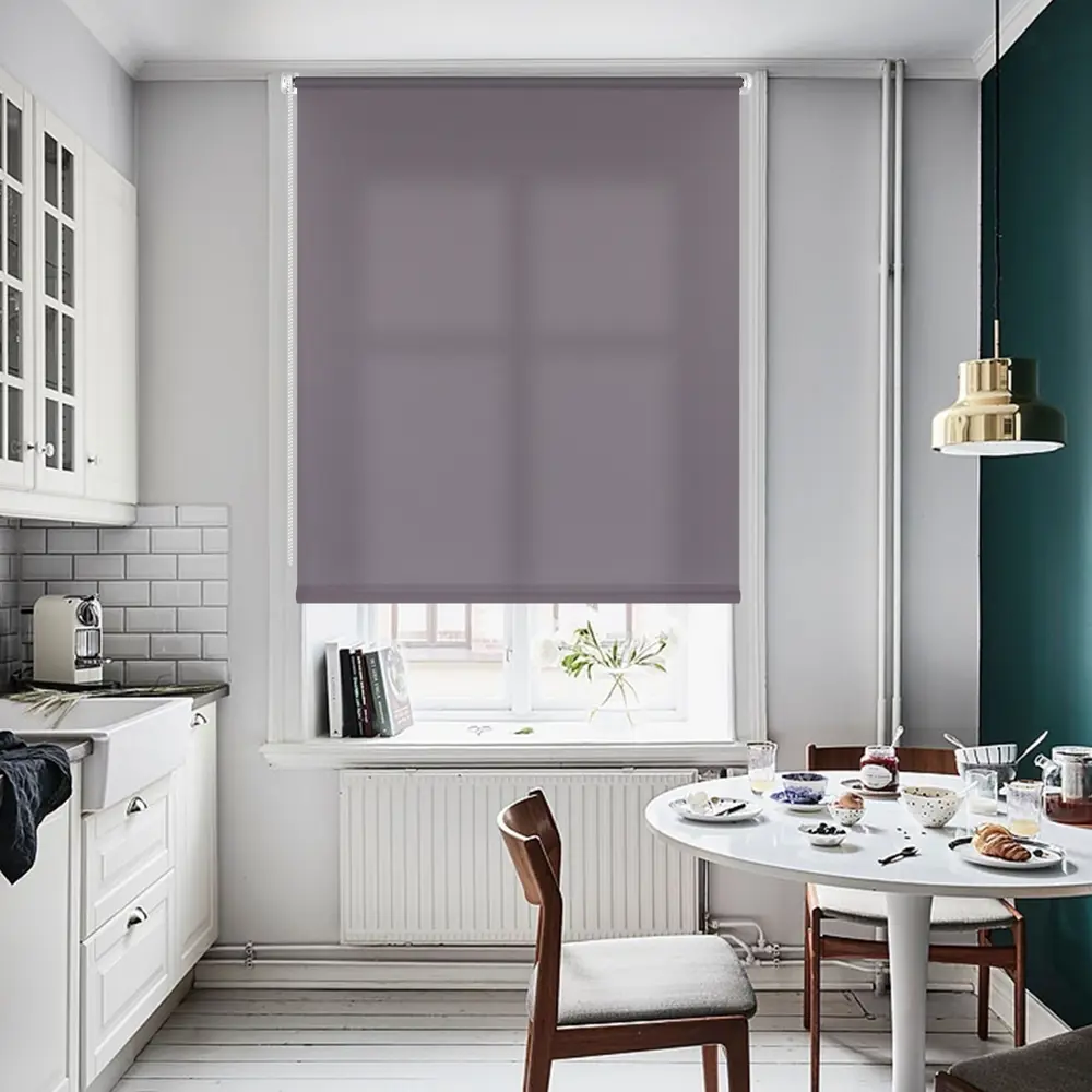 Штора рулонная Plain, 55x160 см, цвет серый PRAKTO STLM-2026592 - Вид №5