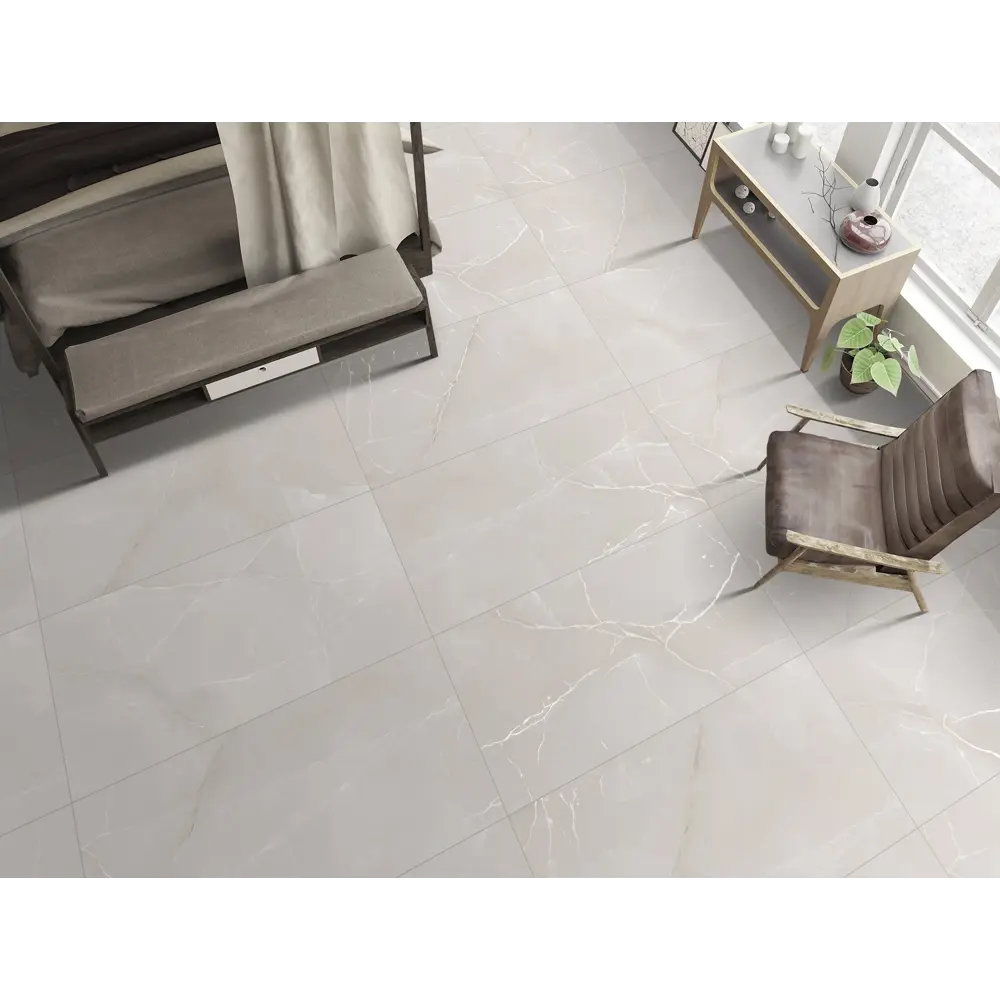 Глазурованный керамогранит Ceradim Payour Onyx Blanco Карвинг 60x120 см 1.44 м² матовый цвет серый 89457821 STLM-2002093 - Вид №2