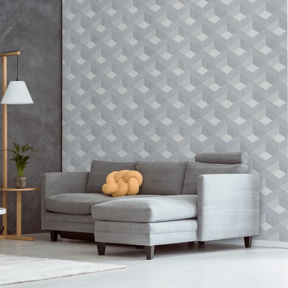 Обои флизелиновые Палитра Pled серые 0.53 м PL51033-41 85947718 STLM-2201237 - Вид №3