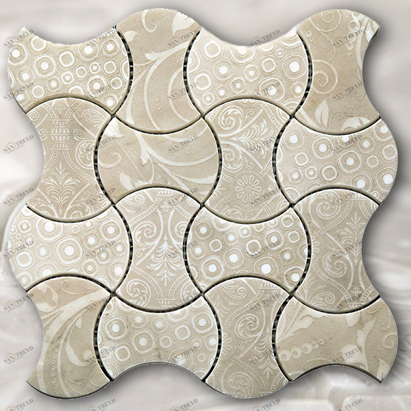 МОЗАИКА ИЗ МРАМОРА TRN-5 SKALINI TORINO TRN5