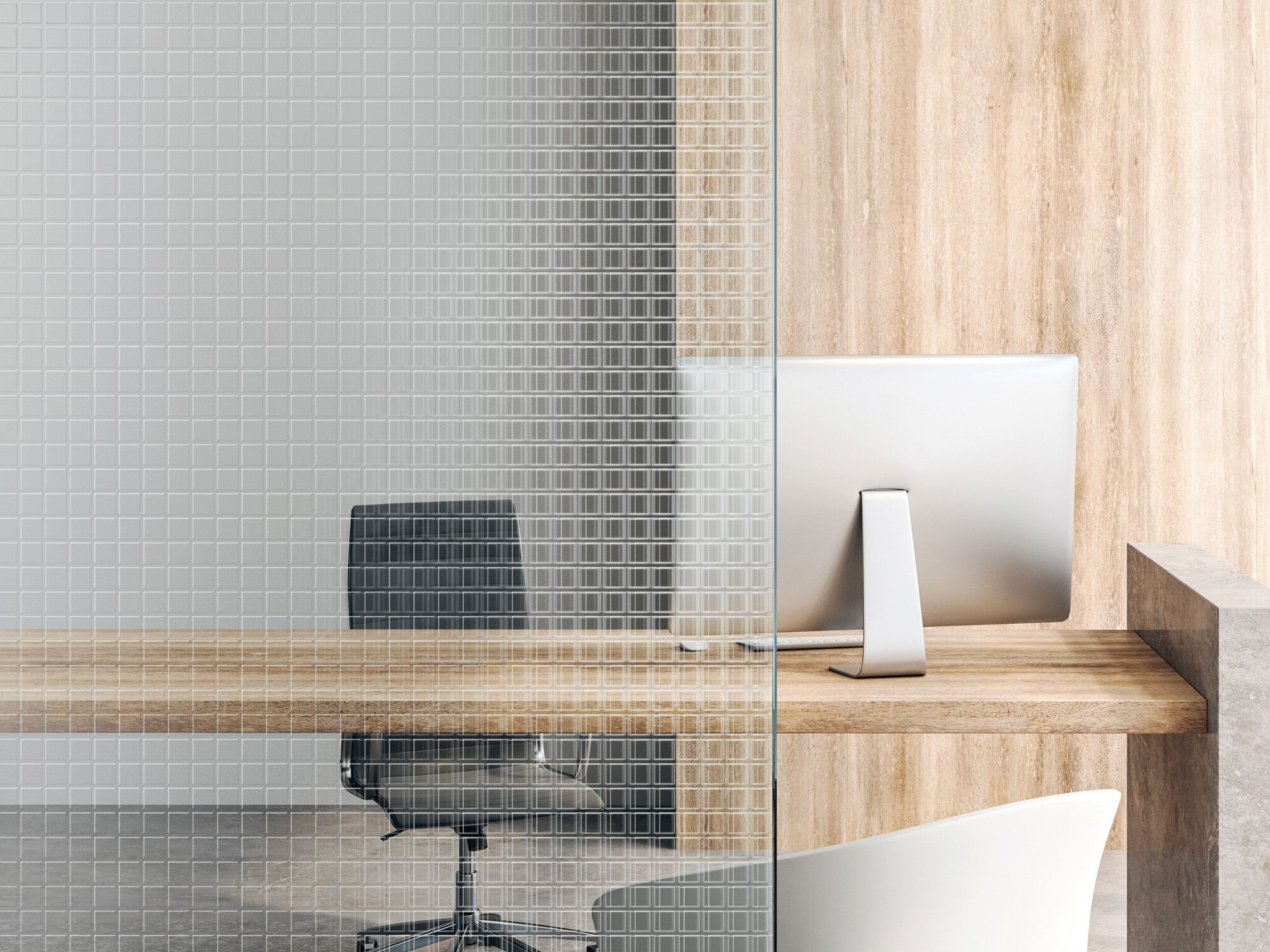 Прозрачное стекло, выгравированное с одной стороны, с текстурой Madras® Madras® Texturizati ARCH-00131895