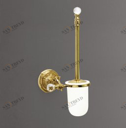 Держатель щетки подвесной, керамика ART&MAX BAROCCO CRYSTAL AM-1785-Do-Ant-C 