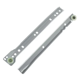 Направляющие роликовые DS 03W.1 250 мм, металл/пластик, цвет белый 14238116 STLM-2013866