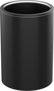 W4941.NM Стакан DESIGN настольный цвет Черный матовый COLOMBO PLUS