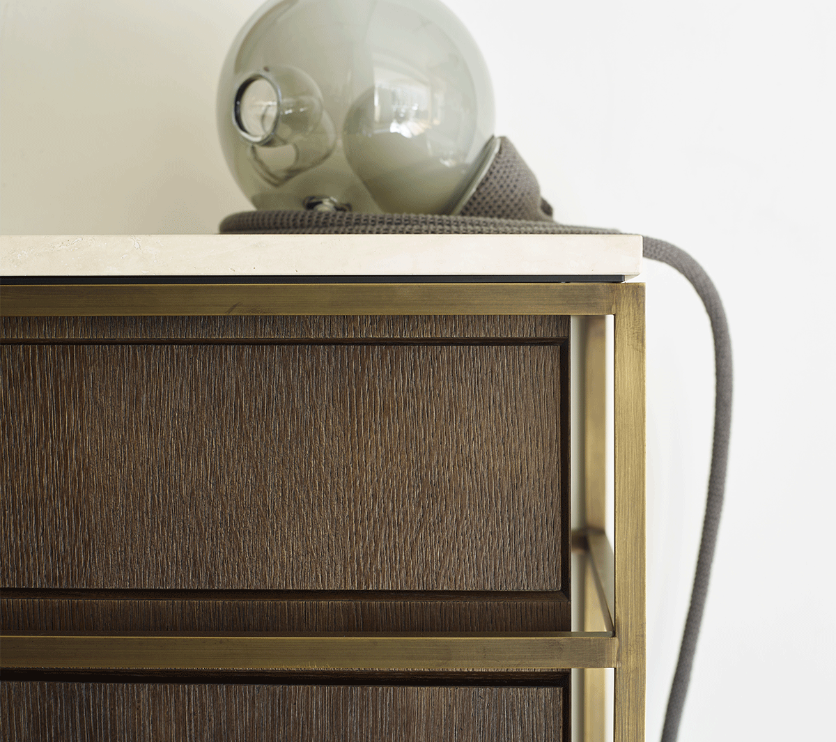 Ex.T Frame Комплект из латуни с дубовым шкафом composizione gl1bronzo 2 - Вид №3