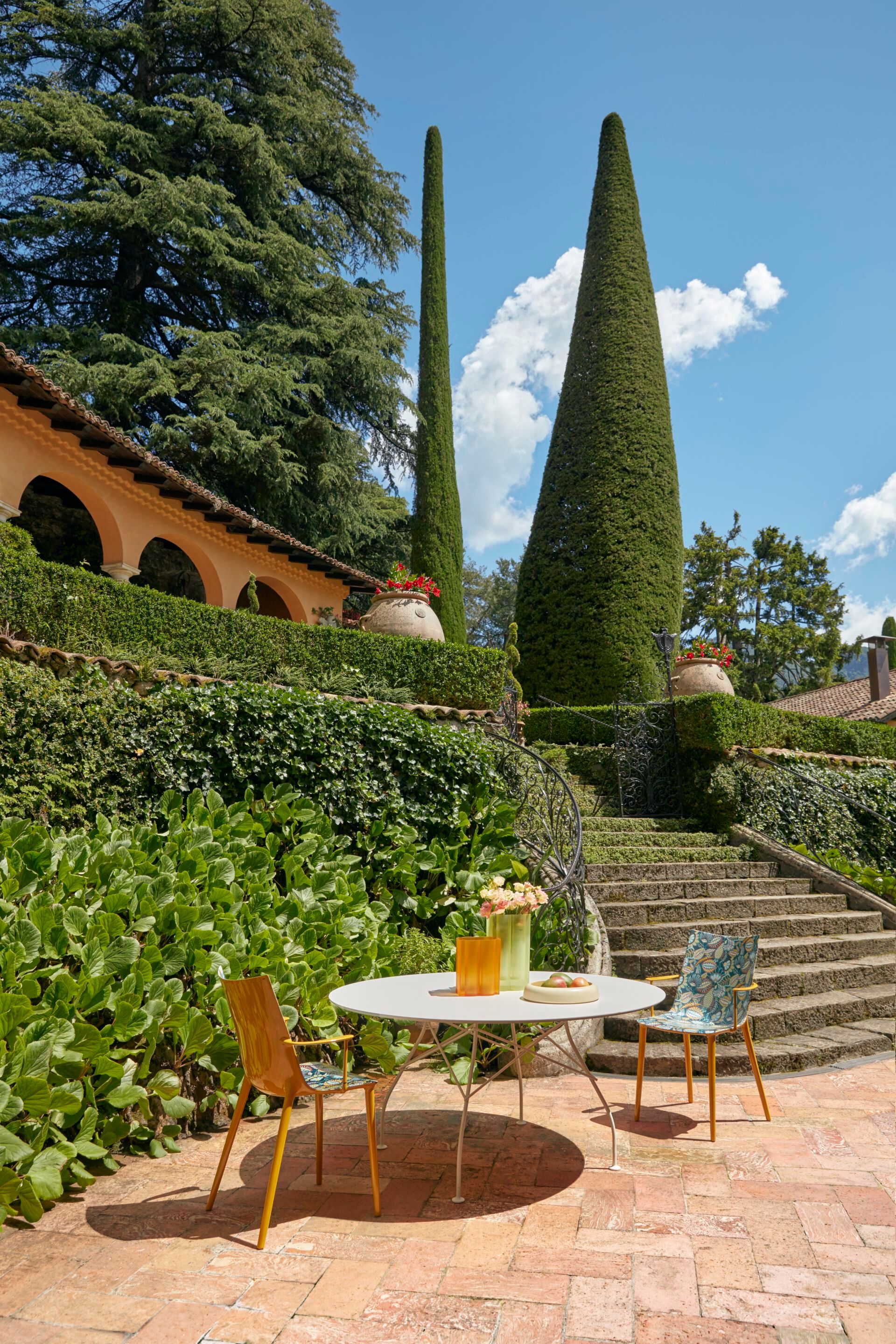 Стул из инженерного пластика с подлокотниками Kartell H. H. H ARCH-00022386 - Вид №6