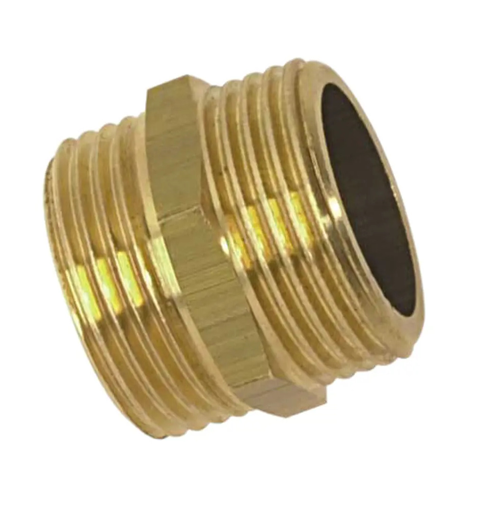 BOUTTE Латунная переходная муфта 1/2 дюйма для трубных соединений 10733806