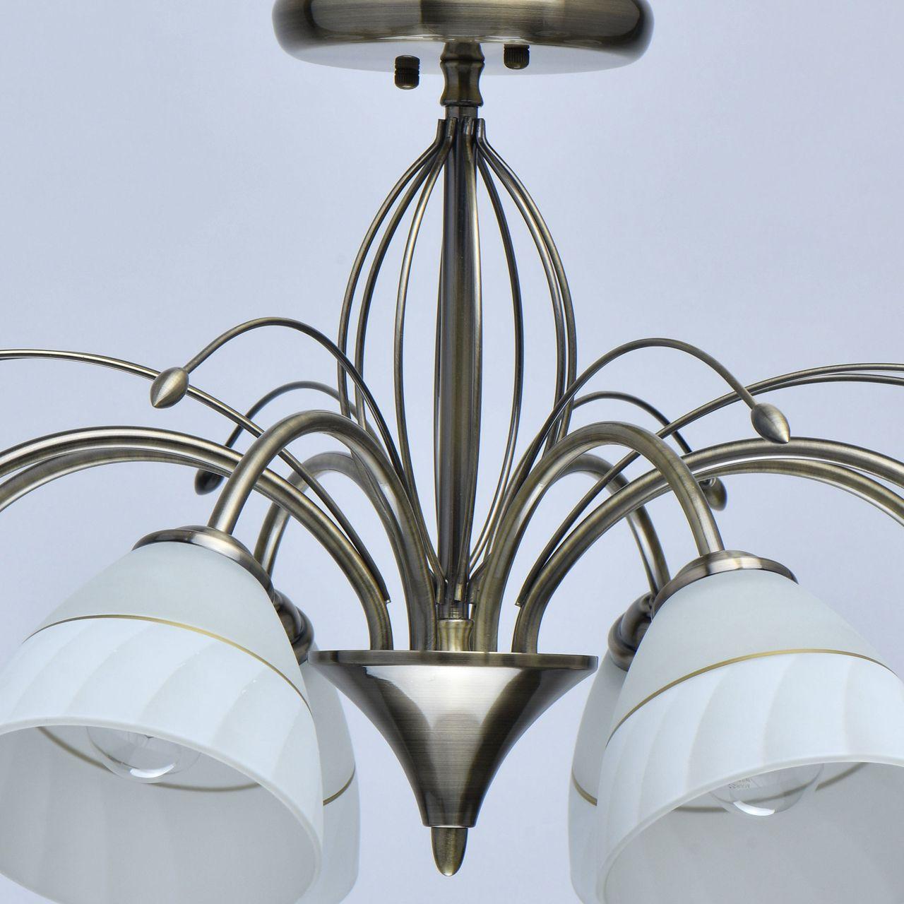 Потолочная люстра De Markt City Блеск 315013608 DE MARKT БЛЕСК 328371 Белый;золото  - Вид №3