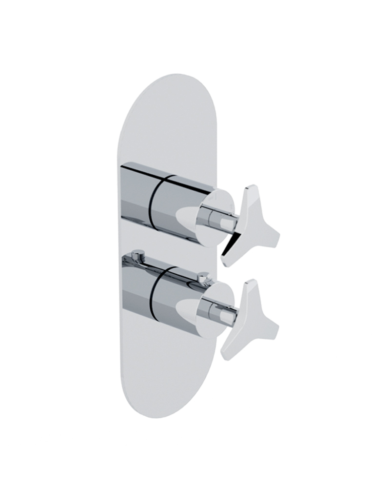 9112/3/P/E
+ 484022 Bellosta Rubinetterie ВСТРОЕННЫЙ ТЕРМОСТАТИЧЕСКИЙ СМЕСИТЕЛЬ С ДИВЕРТЕРОМ НА 3 ВЫХОДА 