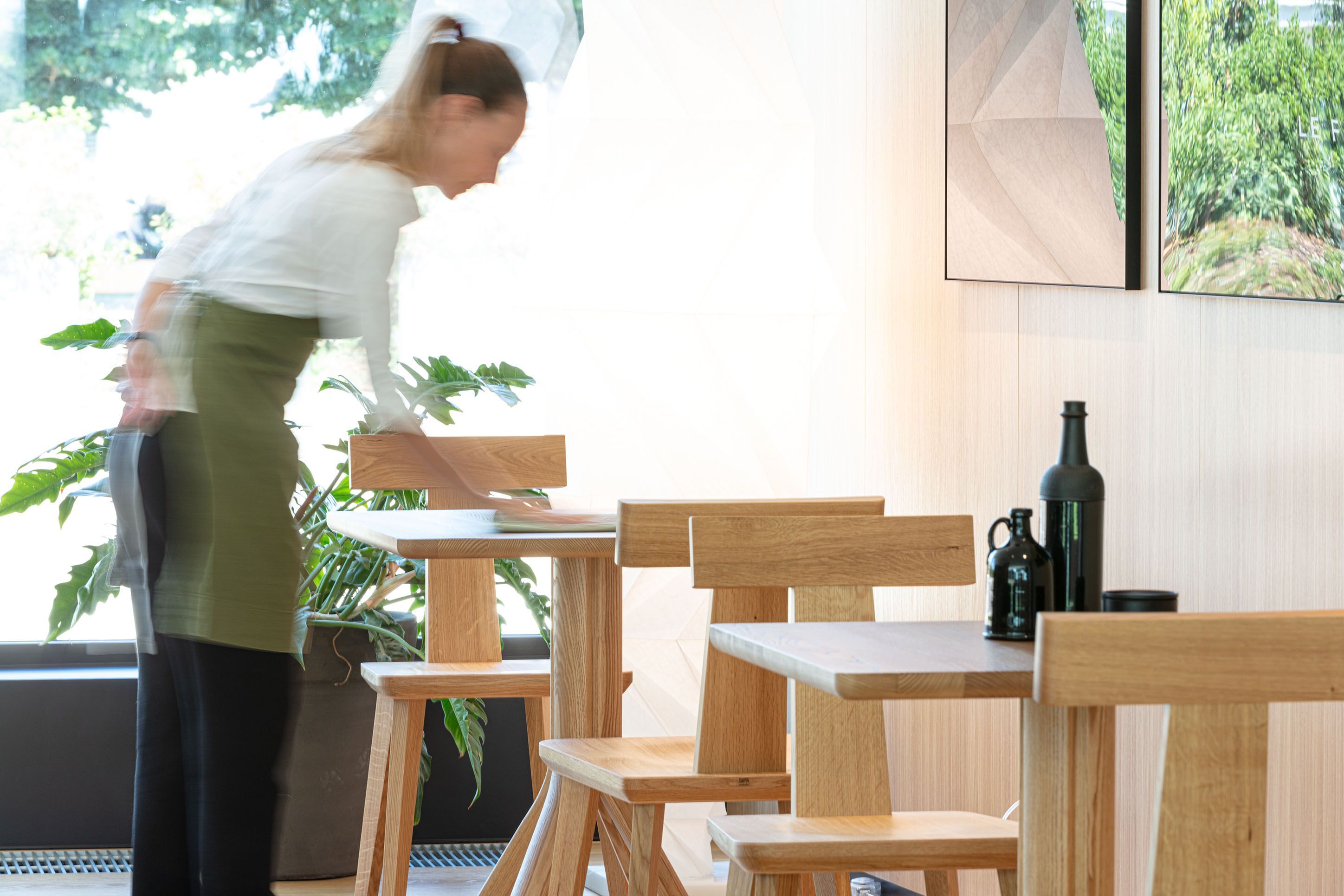 Деревянный стул с мягким сиденьем SIPA T Coffee ARCH-00042585 - Вид №6