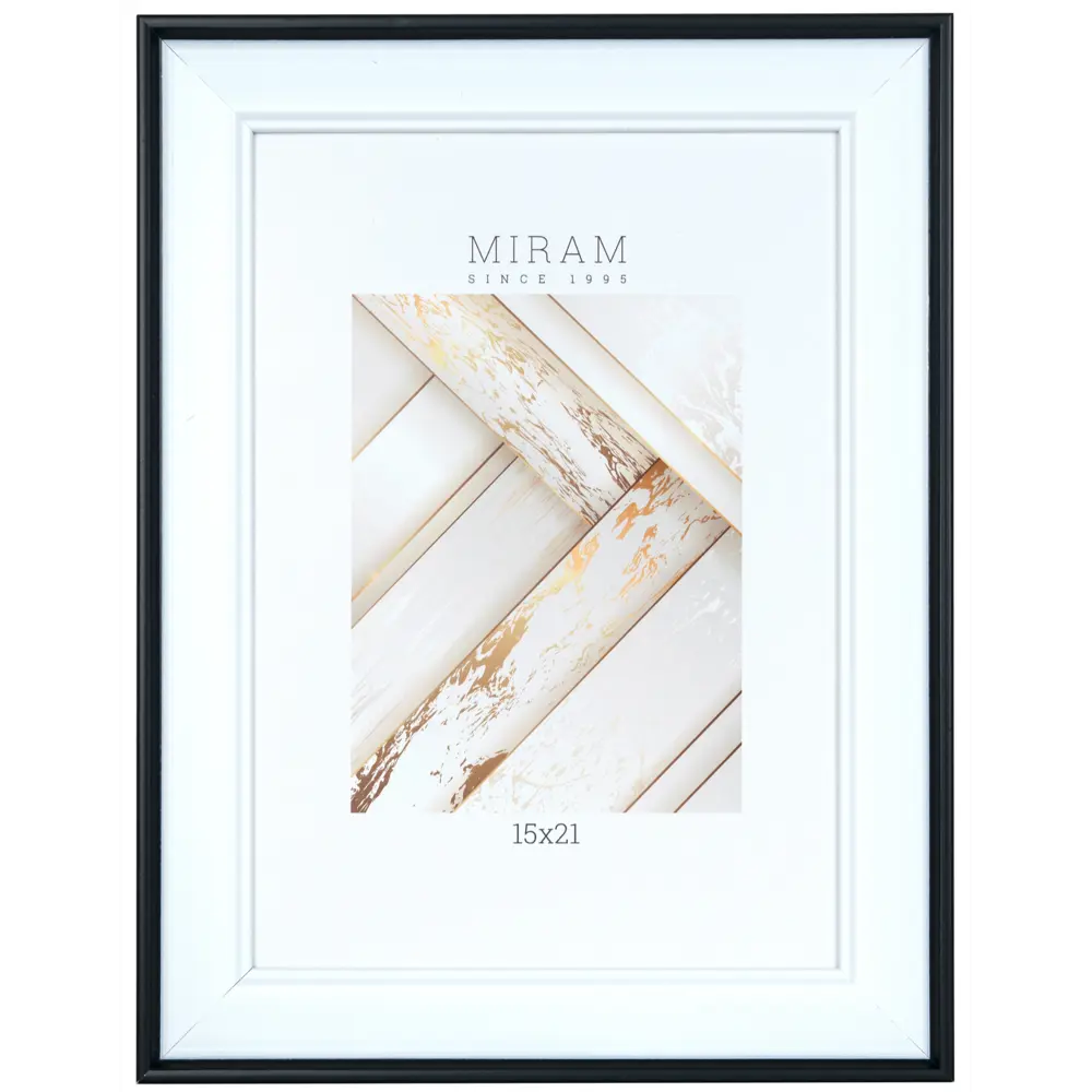 Фоторамка Мирам Modern White 15x21 см для современного интерьера 89422781 STLM-1574992
