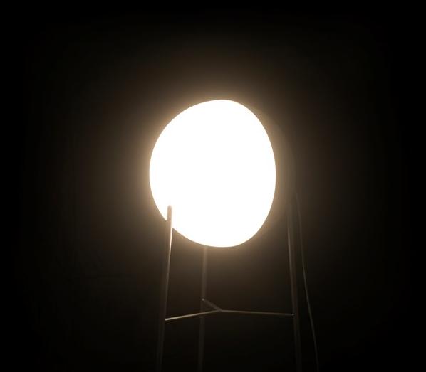 Milan Iluminacion Настольная светодиодная лампа отраженного света из стали Half sun-id-1382102 - Вид №7