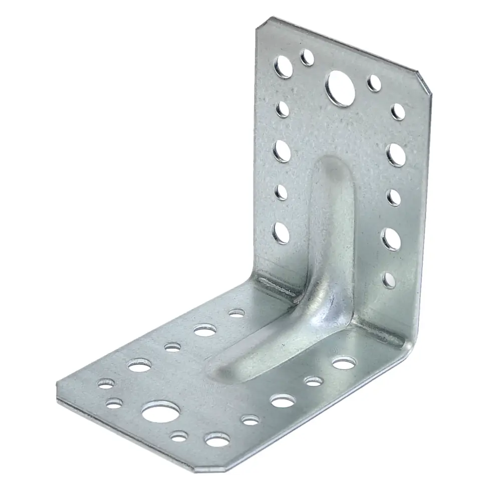 Угол крепежный монтажный усиленный сталь оцинкованная 90x65x2.5x90 мм Santreyd STLM-2113195