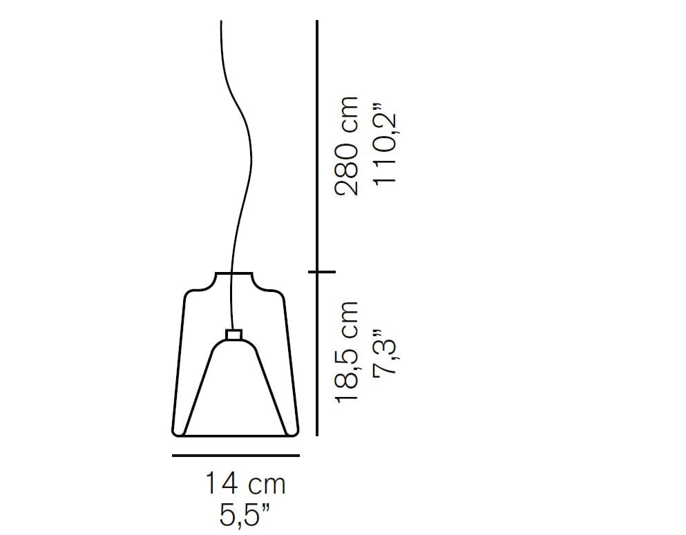 Алюминиевый и стеклянный подвесной светильник Oluce LANTERNINA - 471 ARCH-00036921 - Вид №3