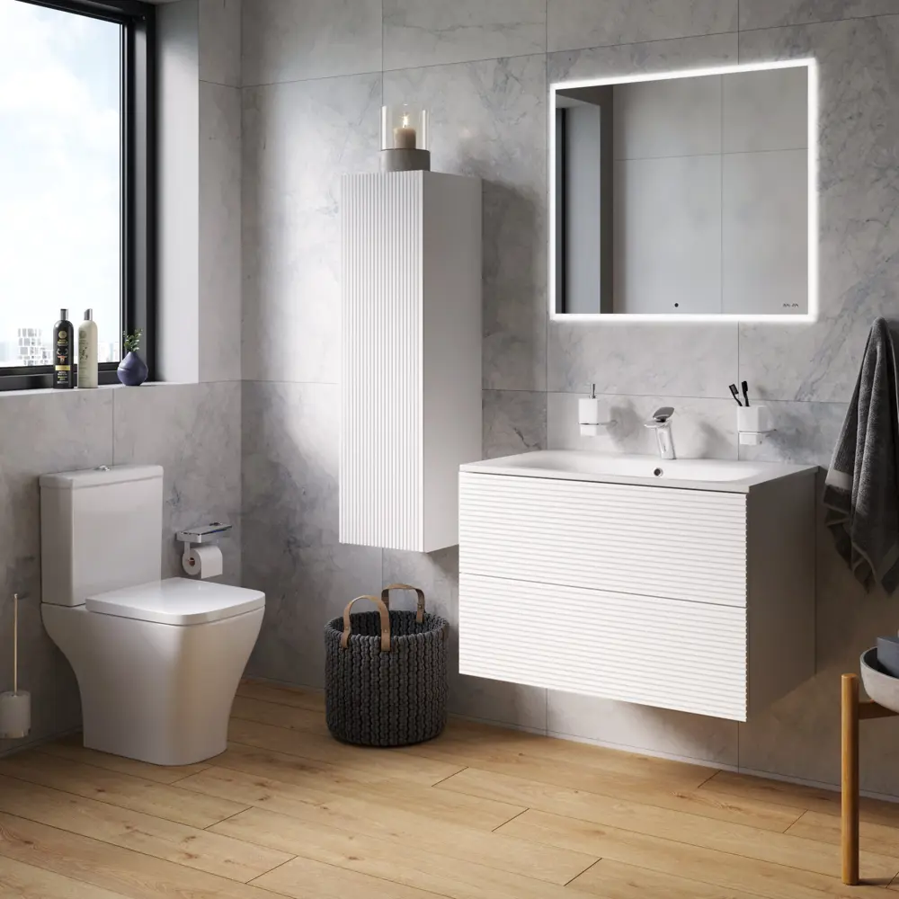 Пенал для ванной AM.PM Struktura - элегантное хранение в санузле 86811738 STLM-0071824 - Вид №9