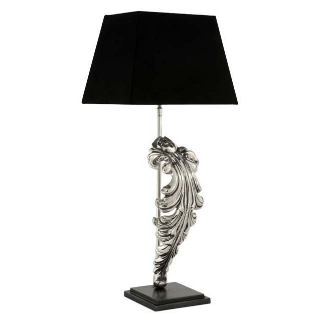 Настольная лампа Beau Site S от Eichholtz Хром 106391 EICHHOLTZ КЛАССИЧЕСКИЕ 061828 Хром;черный  - Вид №1