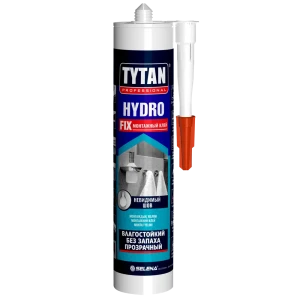 Монтажный клей Tytan Hydro Fix для влажных помещений 310 мл 89379112