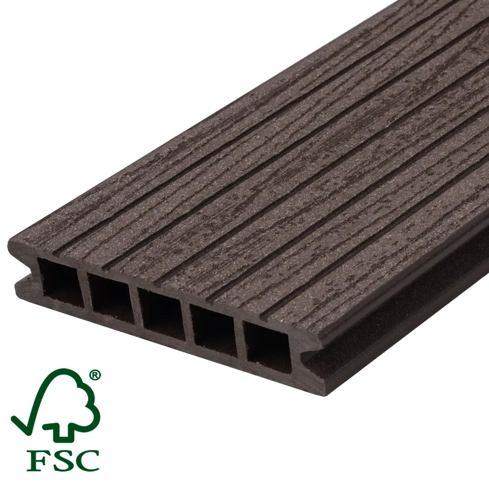 Террасная доска ДПК MultiDeck цвет Венге 3000x150x27 мм вельвет 0.45 м² 85473646 STLM-2094155 МУЛЬТИДЕК  - Вид №12