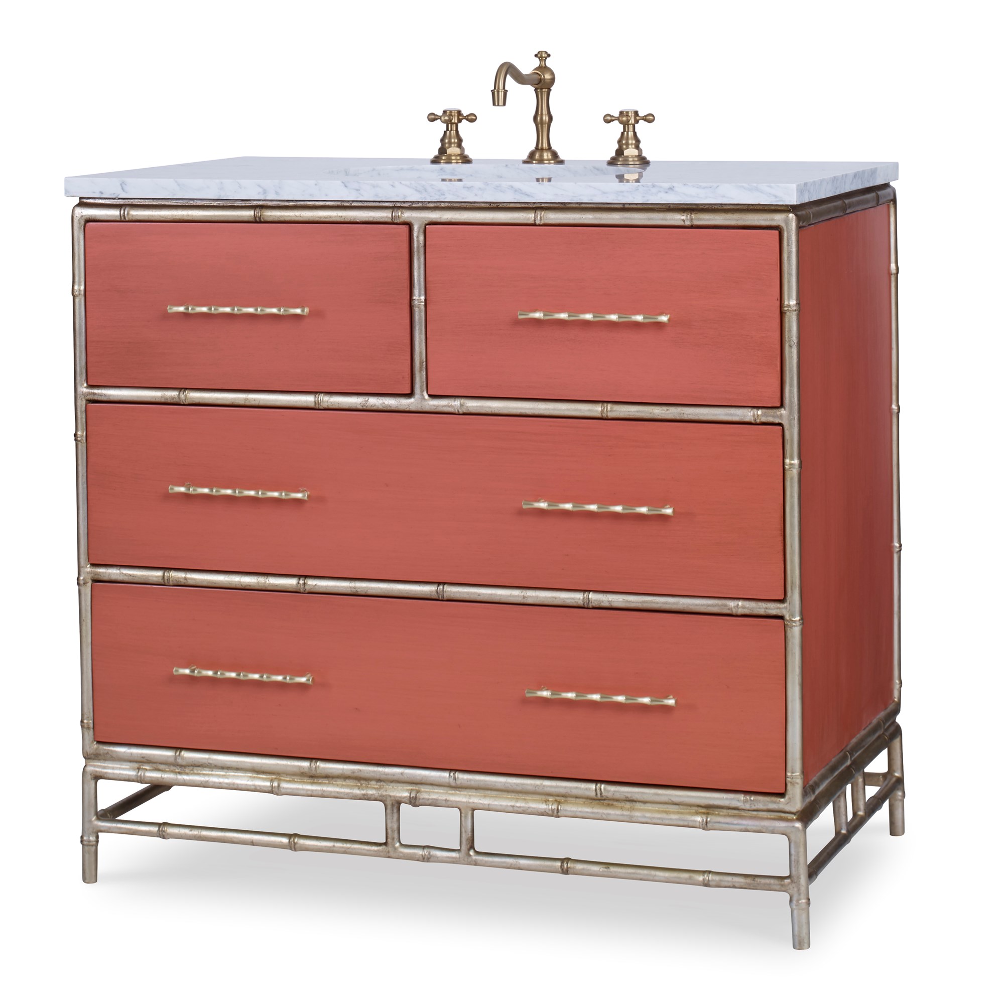 Тумбочка, большая (от 37 до 59,5) 09175-110-301 Chinoiserie Sink Chest Ambella  - Вид №1