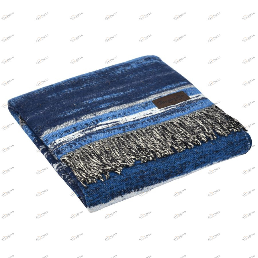 Плед Litorale, 130х180 см, синий MARZOTTO LITORALE4000