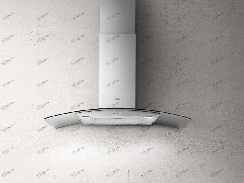 Elica Настенная вытяжка из нержавеющей стали и стекла sun-id-1430732