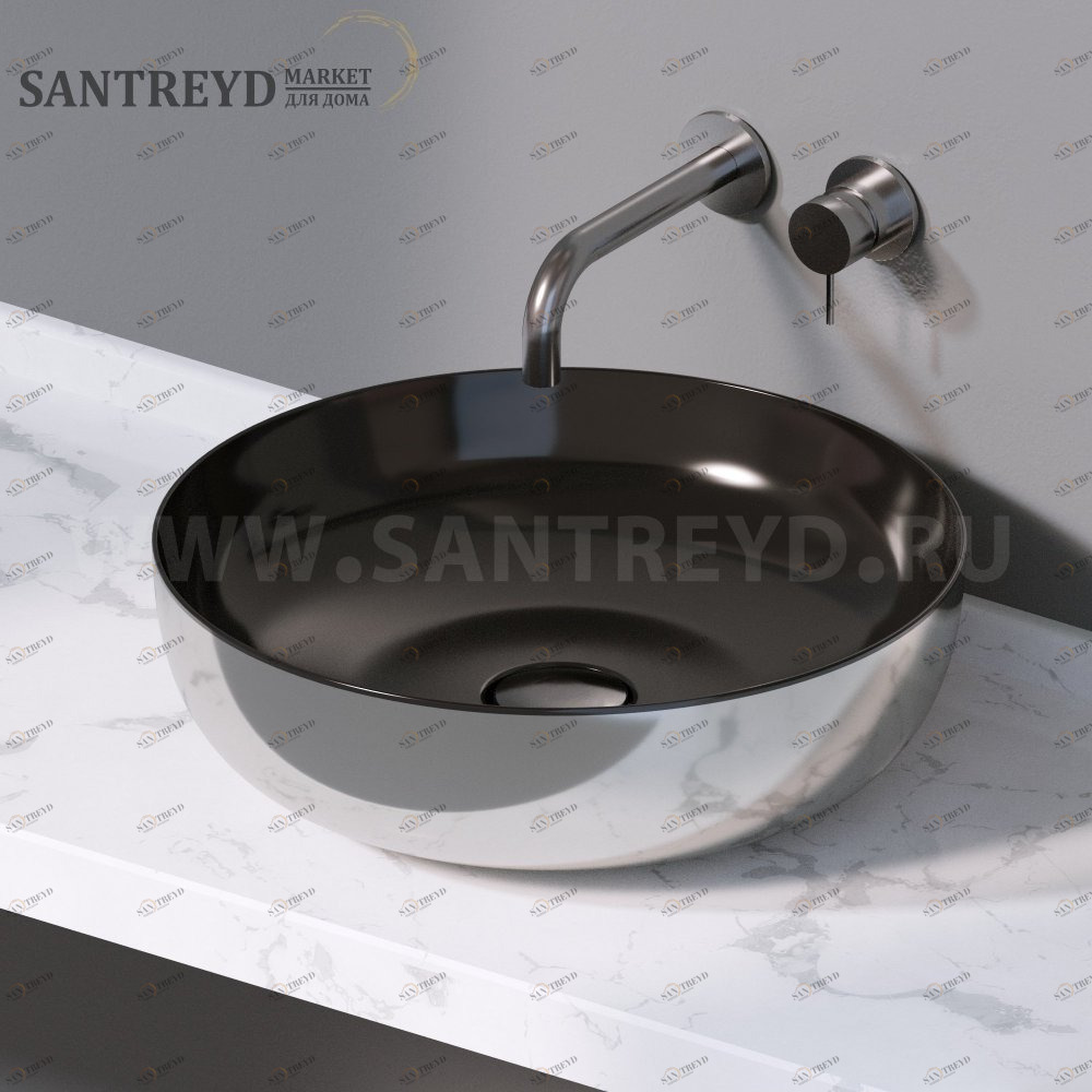 L615253 Накладная раковина на столешницу  круглая A. e T. Italia ELITE AeT ITALIA