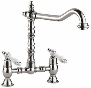 Rubinetteria Giulini Смеситель для раковины на 2 отверстия без сливного крана Praga - praga crystal F7537