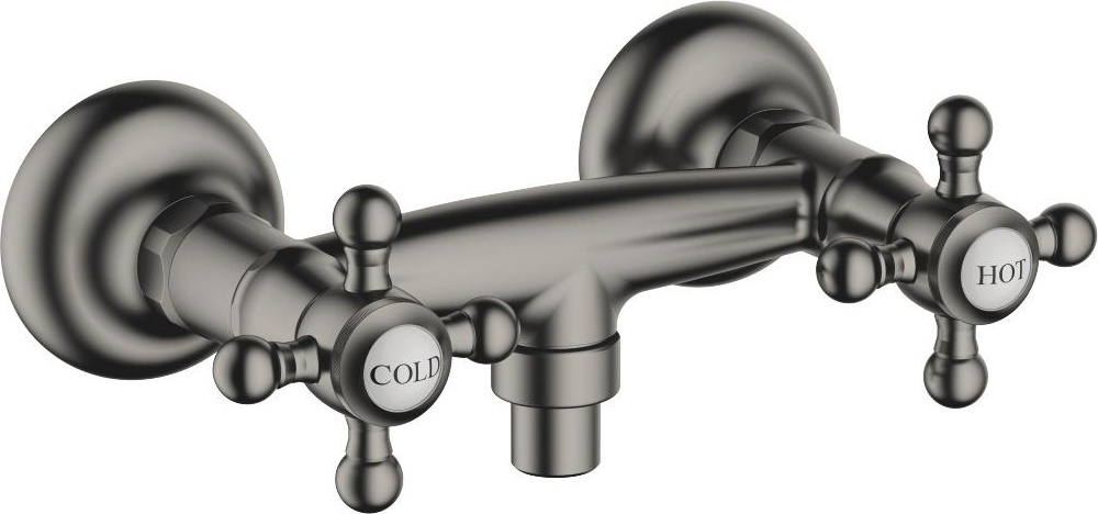 26101360-99 Смеситель для душа для настенного монтажа - dark platinum matt Dornbracht Madison