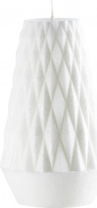 10617471 Point a la ligne Свеча 14,5см "Оригами" (белая) Воск