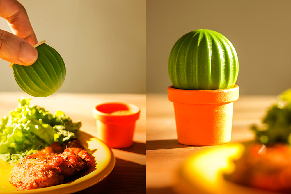 QL10203-GN Набор для специй cactus Qualy  - Вид №3