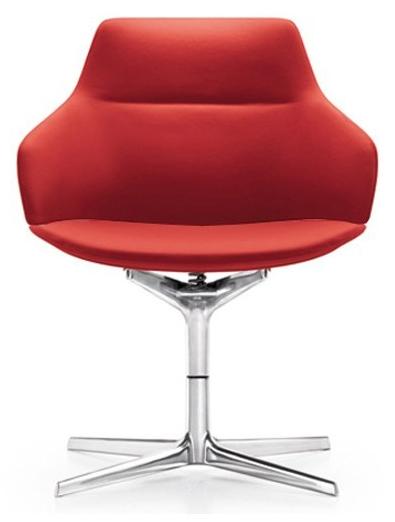 arper Кресло офисное поворотное с 4-мя спицами и подлокотниками Aston sun-id-1489504 - Вид №1