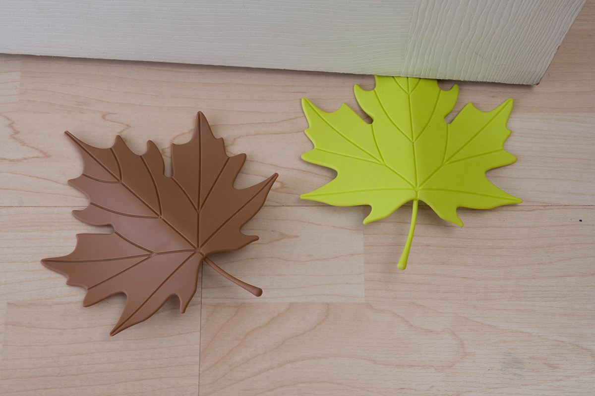 Подпорка для двери Autumn зеленая Qualy QL10072GN - Вид №3