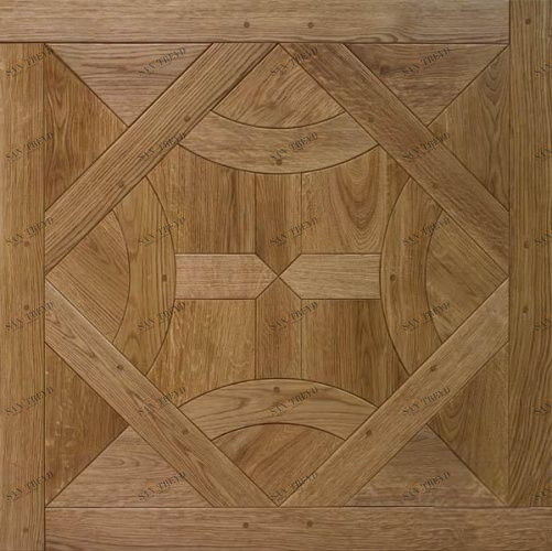 Модульный паркет Da Vinci Состаренный модульный паркет Хохенфелс Первый Дуб Любая на выбор брашированная, гладкая, рельефная (Брашированная, Гладкая, Рельефная) х мм 26006000153