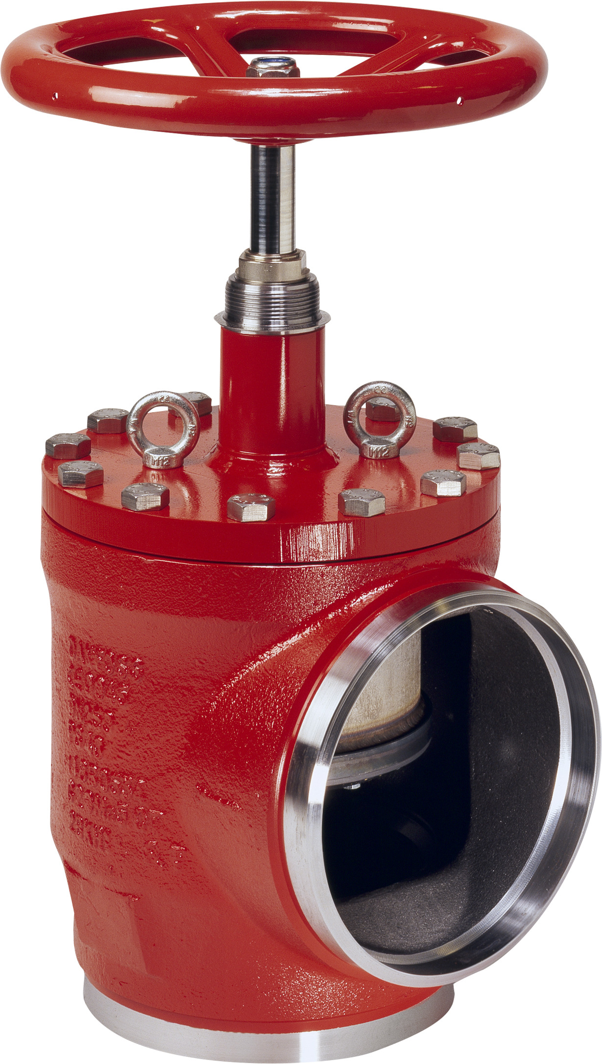 Danfoss SVA-DL — запорные клапаны для работы при малом перепаде давления SVA-DL 300 A ANG CAP Запорный клапан 148B3772  - Вид №1