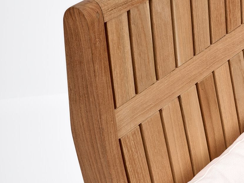 Садовое кресло из тикового дерева с подлокотниками Walters курорт ARCH-00083647 - Вид №4