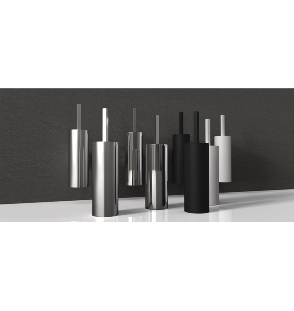 FROST Ершик для унитаза 3, напольный » матовый Нержавеющая сталь Матовый Q302236510  - Вид №3