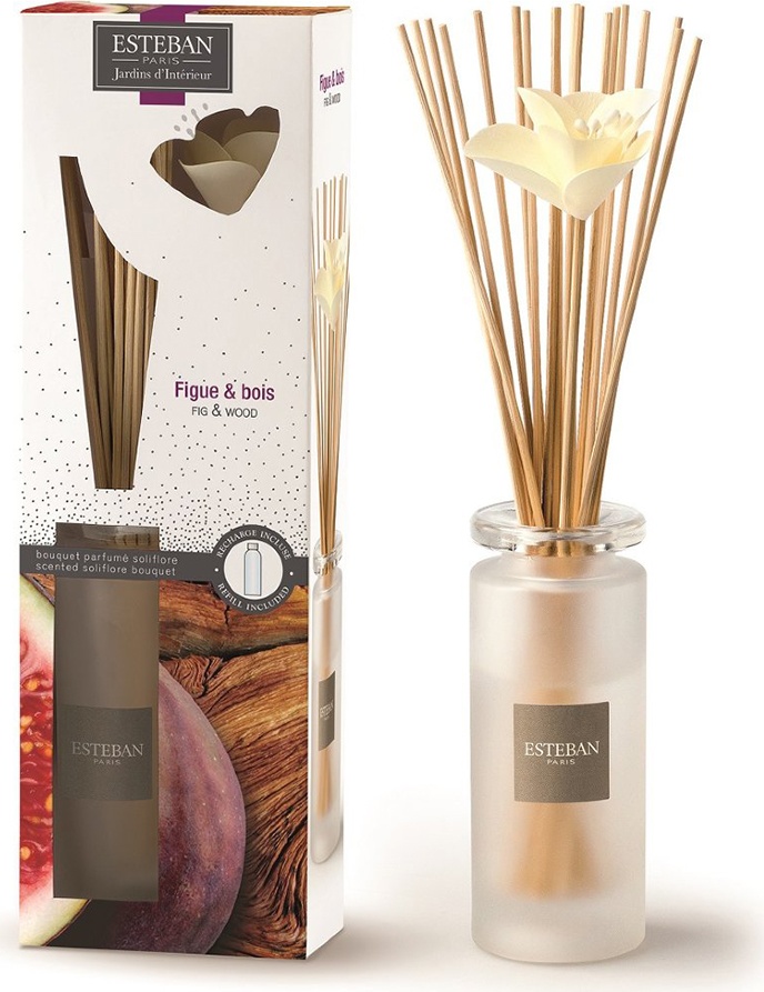 10620995 Esteban Деко букет с ароматом 75мл "Инжир и Дерево" "Soliflore" Esteban Стекло 