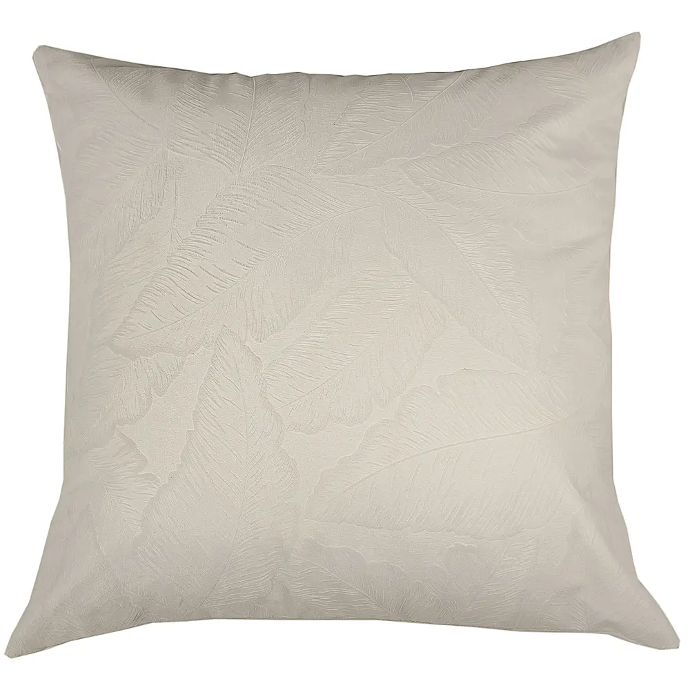 Подушка декоративная Linen Way Infinity Лист 45x45 см цвет кремовый STLM-2012320