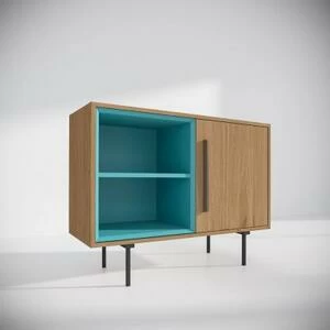 Модуль D, бирюзовый, тонировка