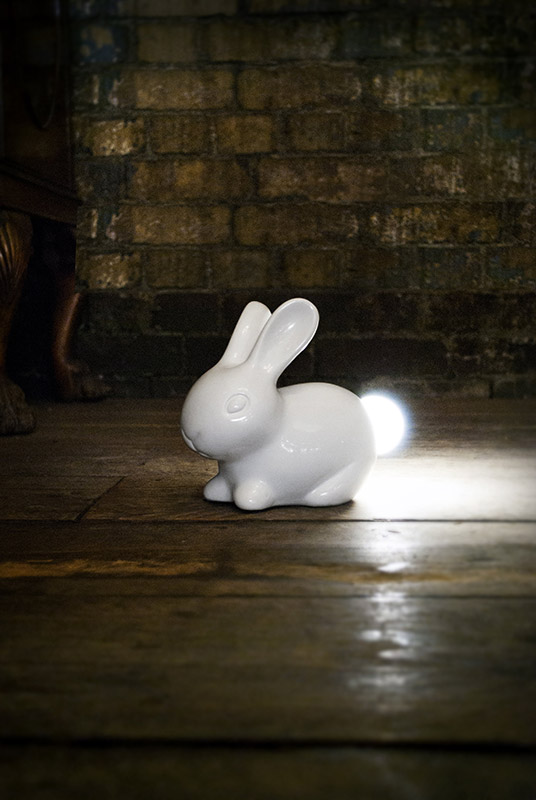 Лампа настольная белая 17х20 см Bunny SK BUNNYLAMP1 SUCK UK ЖИВОТНЫЕ, ЗАЯЦ 00-3880785 Белый  - Вид №2