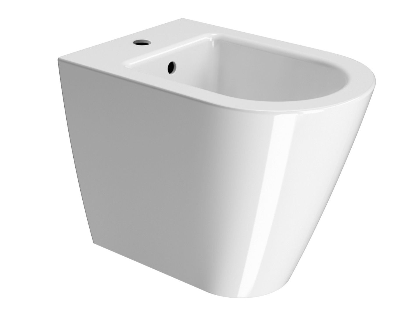 Биде провода стены с переливом пола GSI ceramica Kube X ARCH-00118325