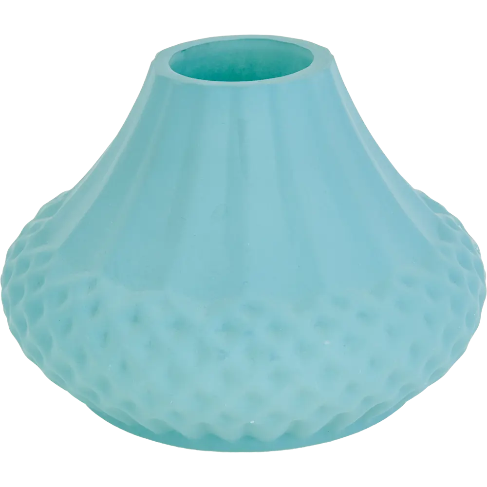 Ваза Хильда-2 средняя, цвет лазурный матовый EVIS STLM-2013556 - Вид №1