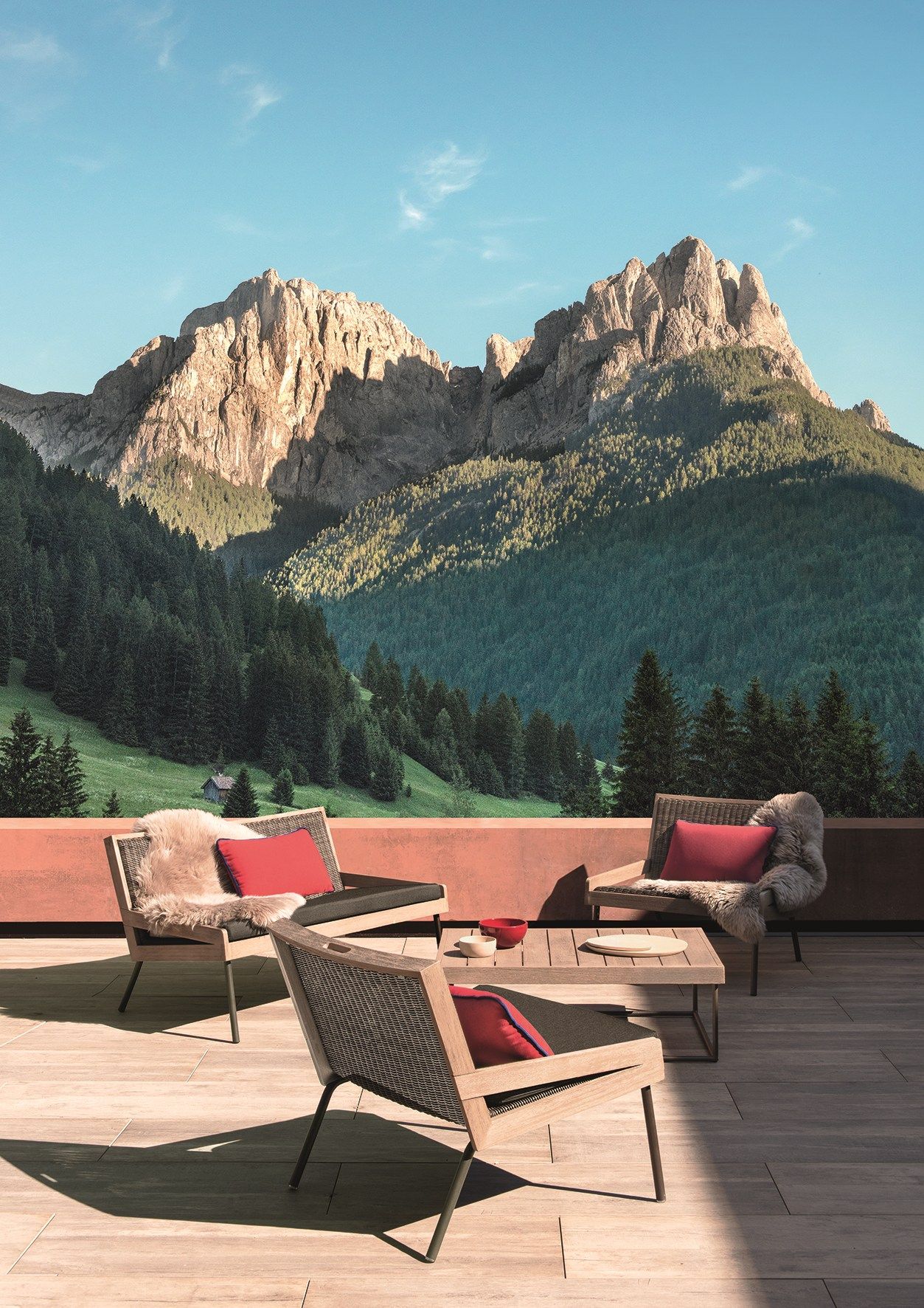 2-местный садовый диван Ethimo EtWick® открытый ARCH-00056922 - Вид №1